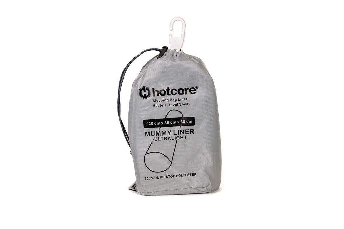 Ultralight (UL) Sleeping Bag Liner Hotcore Products Canada