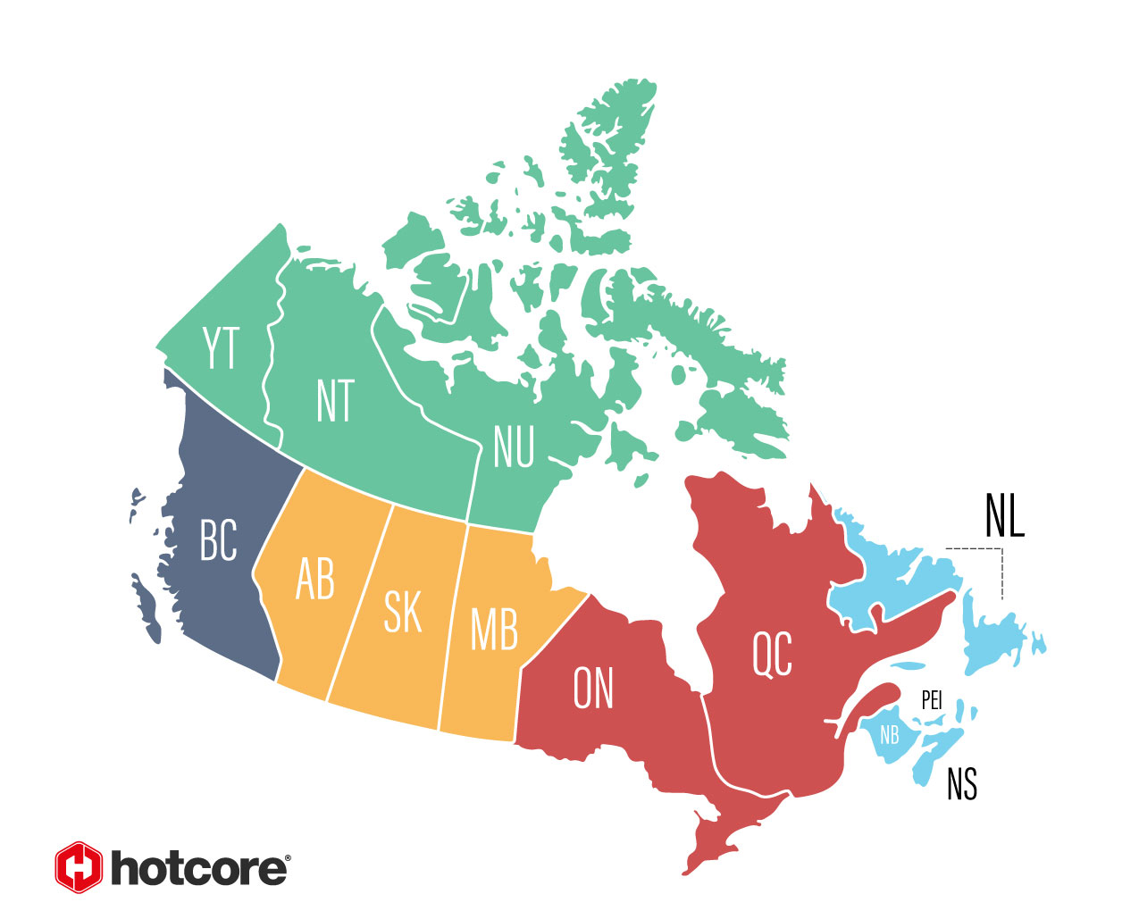 Hotcore Map